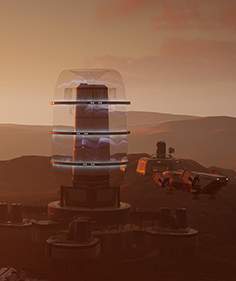 The future. Fully rendered